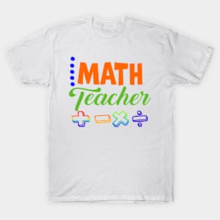 Math Teacher T-Shirt